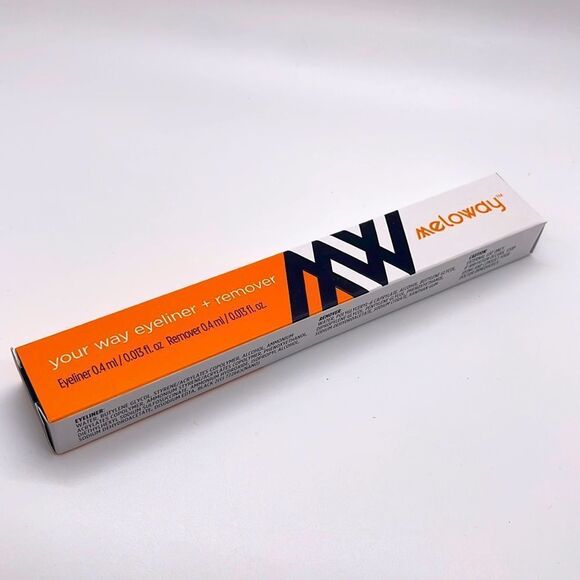 NIB Meloway Makeup Your Way Eyeliner + Eraser - Super Black - Picture 3 of 6